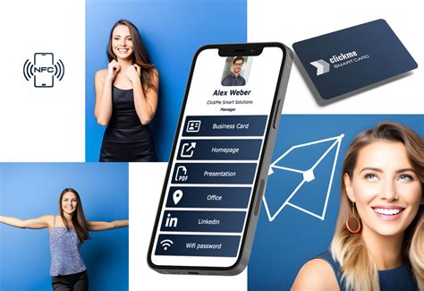 blue smart business cards|digital business cards for companies.